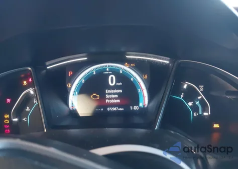 2019 Honda Civic Touring из США, поврежденный, VIN 2HGFC3B90KH355376